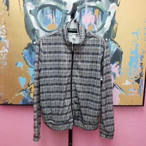 Mirror Image Zip Front Jacket